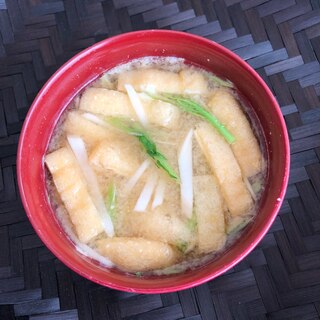 大根と油揚げの味噌汁